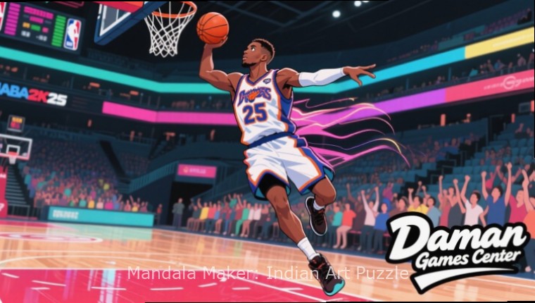 Mandala Maker: Indian Art Puzzle - Features Showcase Mandala Maker: Indian Art Puzzle showing various game modes including creation mode and puzzle solving with traditional Indian patterns